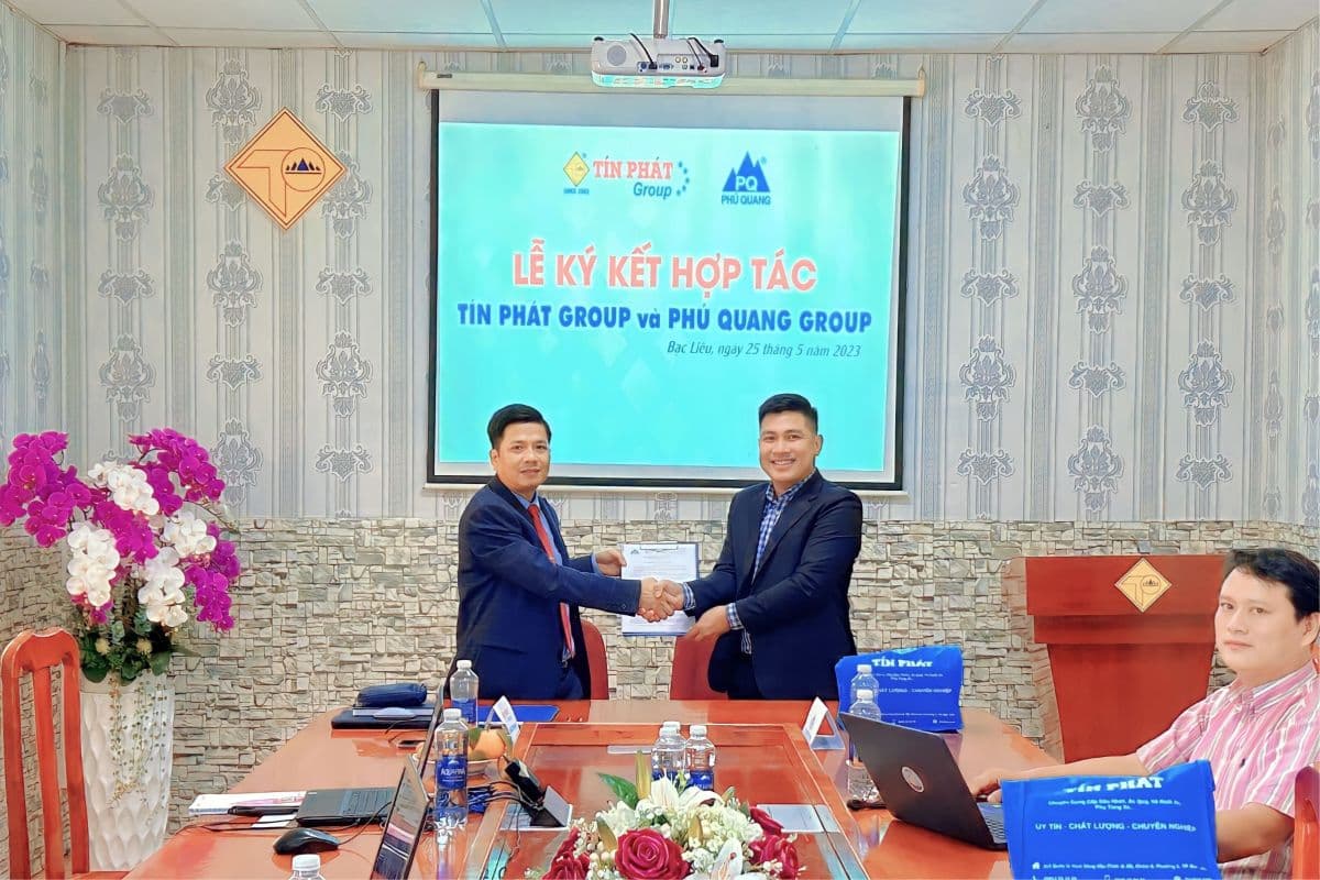 TÍN PHÁT – LỄ KÝ KẾT HỢP TÁC GIỮA TÍN PHÁT GROUP VÀ PHÚ QUANG GROUP