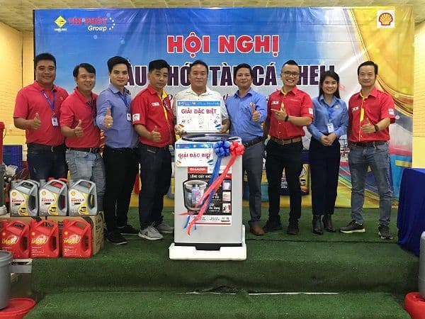 HỘI NGHỊ DẦU NHỚT TÀU CÁ SHELL – ĐỒNG HÀNH CÙNG TÍN PHÁT