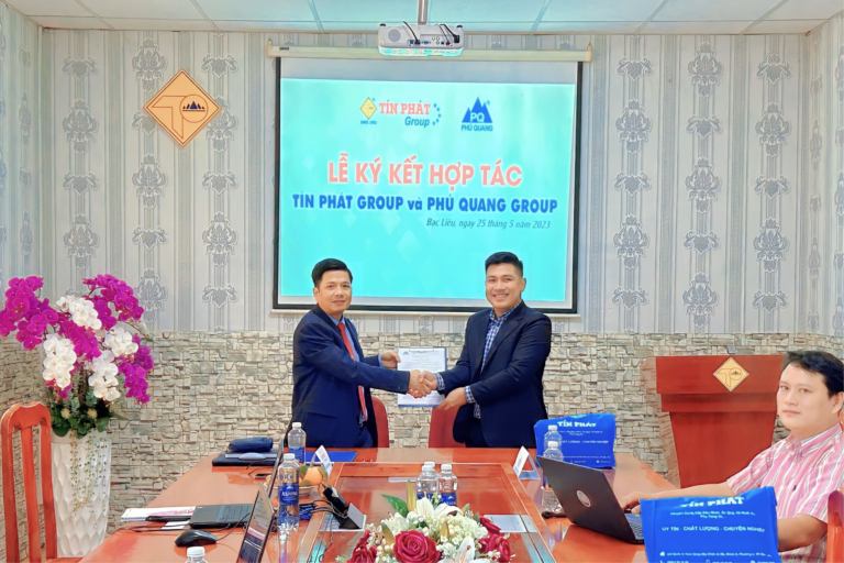 TÍN PHÁT - LỄ KÝ KẾT HỢP TÁC GIỮA TÍN PHÁT GROUP VÀ PHÚ QUANG GROUP