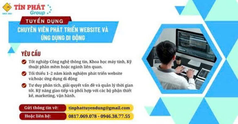 Chuyên viên Phát triển Website & Ứng dụng di động